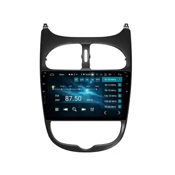 

DSP 4GB RAM 1 din 9" Android 9.0 Car Radio DVD GPS for Peugeot 206 Car Audio Player Steering Wheel Control Bluetooth 4.2 WIFI