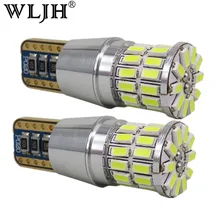 WLJH 2x Canbus светодиодный T10 W5W 3014 SMD просвет стояночного света для AUDI A2 A3 8L 8 P A4 B5 B6 A6 4B 4F A8 TT C5 C6 C7 S2 S4 Q3 Q5 Q7