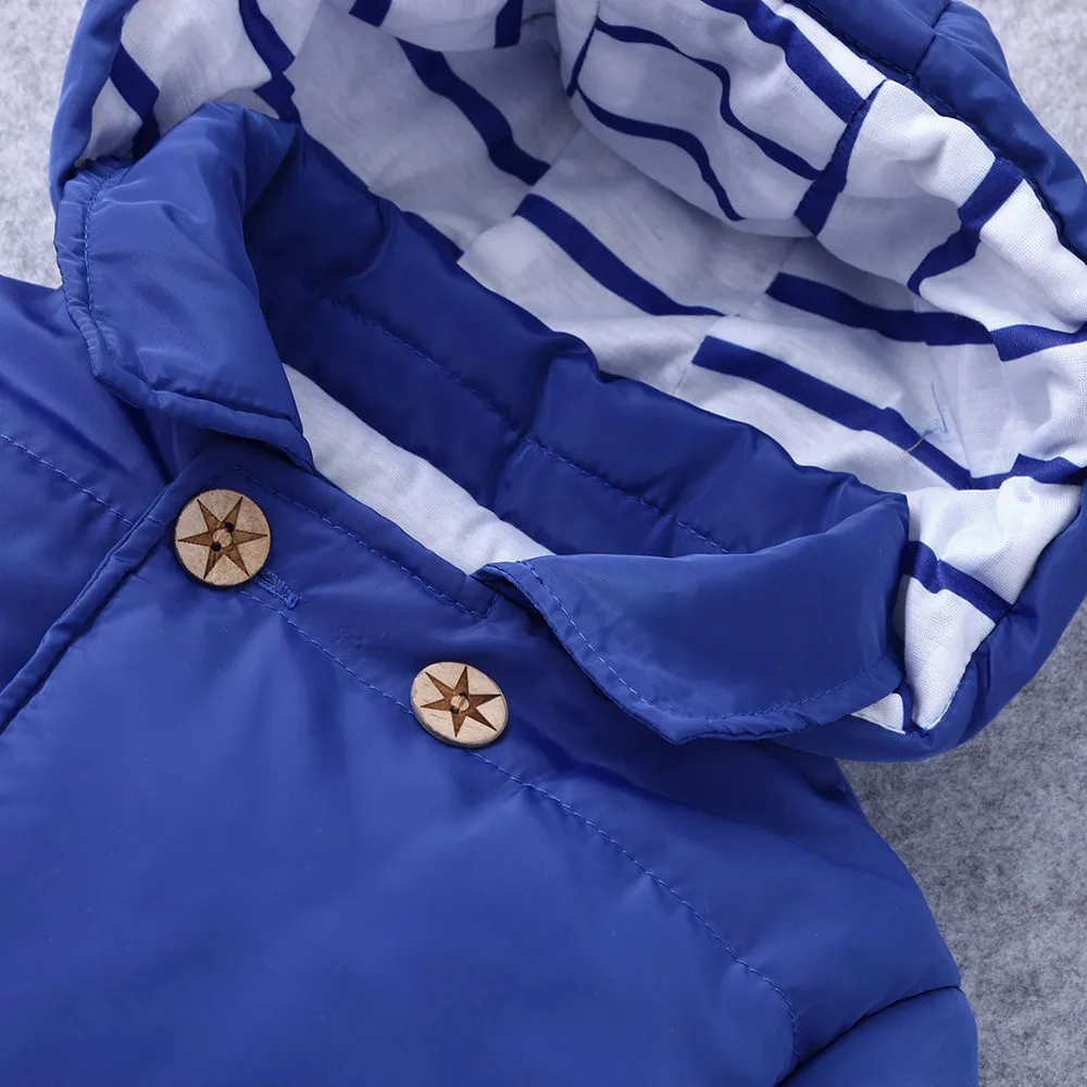 LONSANT/зимняя куртка для мальчиков; однотонная детская одежда с капюшоном; casaco infantil Menina; roupas de menina; Capa De Chuva Infantil N30