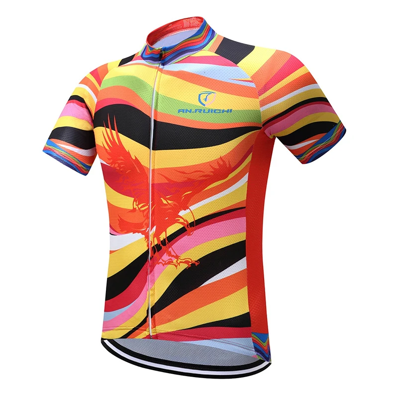 Unisex Cycling Jersey Hot Weather Anti sweat Short Sleeve Riding