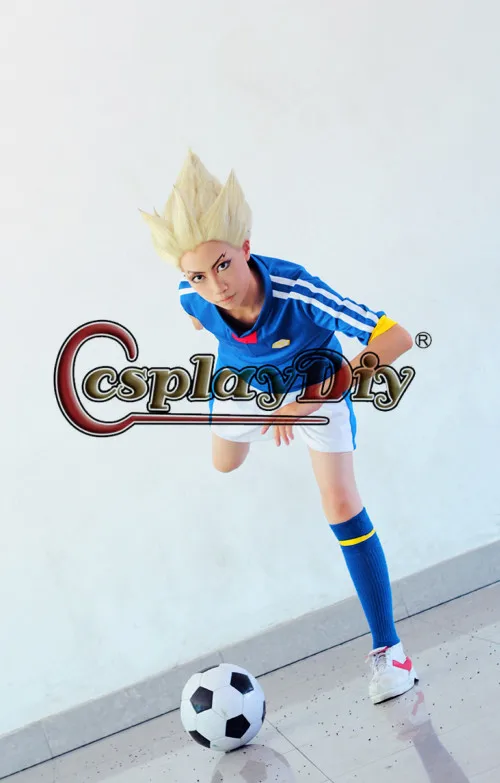 Косплей diy Inazuma Eleven cosplay Gouenji Shuuya Костюм Униформа Футбол Джерси японская команда спортивная рубашка изготовленный на заказ костюм для Хэллоуина