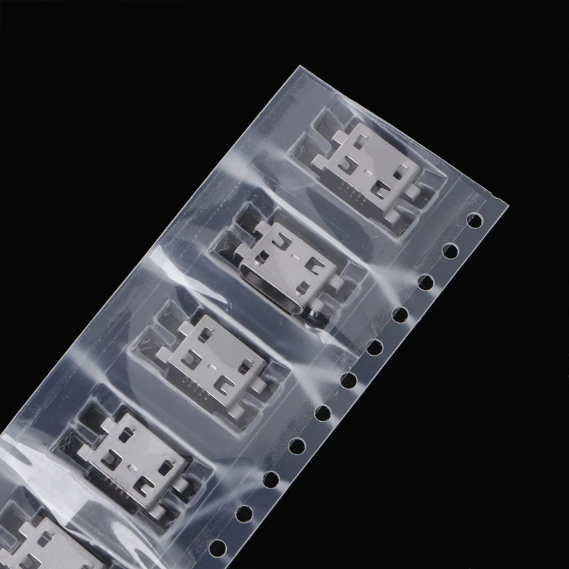 

10 Pcs Type B Micro USB 5 Pin Female Charger Mount Jack Connector Port Socket