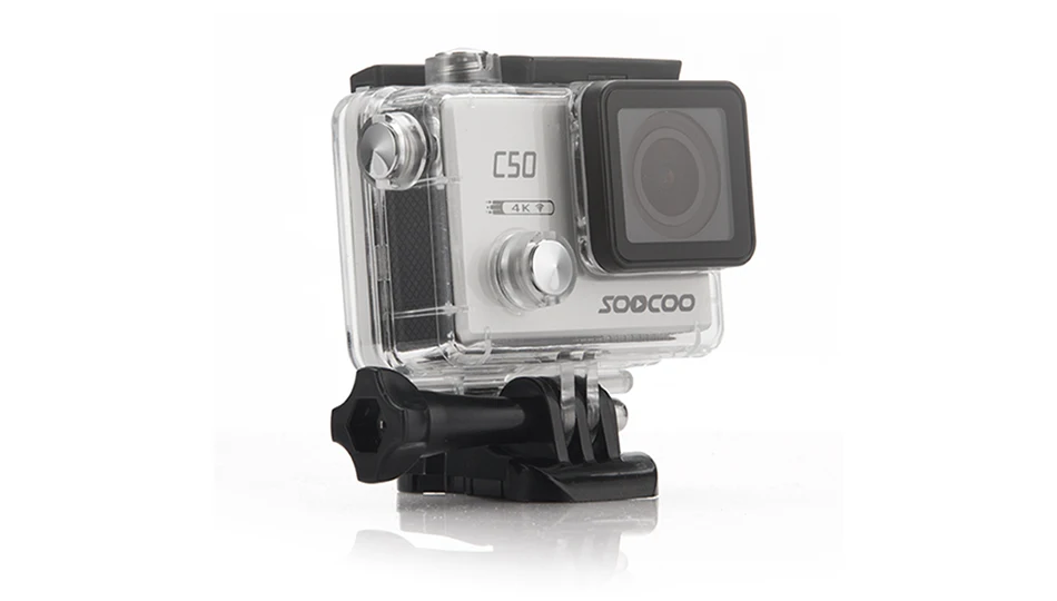 SOOCOO C50 Action 4K 24fps Sports Camera Wifi Gyro Adjustable Viewing angles NTK96660 30M Waterproof Sport DV Action Cam