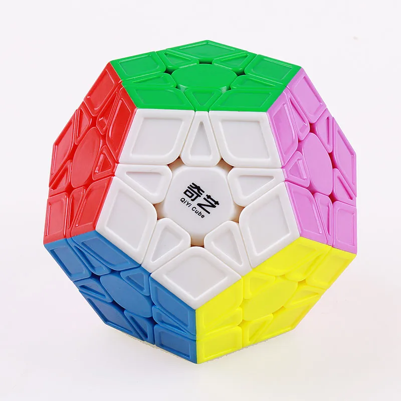 QIYI марка Magic Cube Profissional Megaminx Magic Cube конкурс Скорость Логические Кубики Игрушки для мальчиков Для детей Cubo Magico