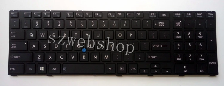 Новый для Toshiba Tecra A50-A A50-A1550 W50-A W50-A1500 W50-A1510 ноутбук Английский США клавиатура с