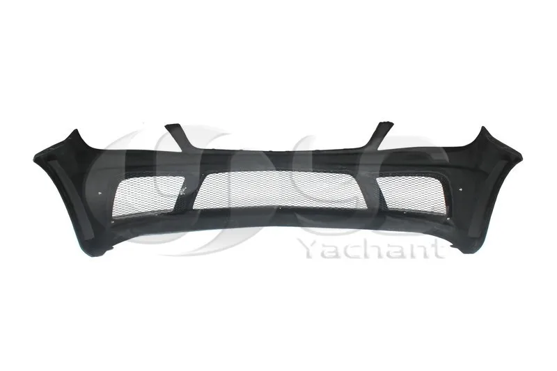 2008-2011 Mercedes Benz  W204 C63 Sedan & Coupe Black Edition Style Front Bumper FRP (5)