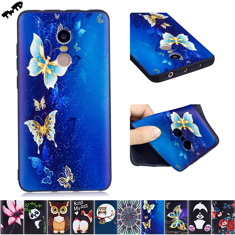 

3D Silicone Case for Xiaomi Redmi Note 4 4X Red mi Note4 Pro Case Phone TPU Cover for Xiao Mi Red mi Note 4X Pro 4G/64G Cases