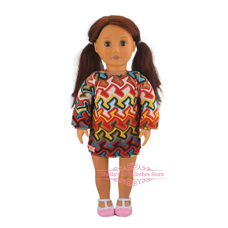 New Lovely Arrival Fashion Jean Skirt For 18 inch American Girl Doll Clothes,(Shoes are not included