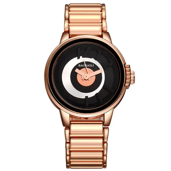 

New Design BAOSAILI New Colored Gold Woman Metal Wrist Watch Fashion Ladies Analog Quartz Clock Relogios Femininos