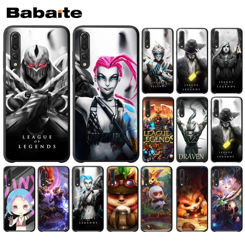 Мягкий чехол для телефона League of legends hero lol с рисунком huawei mate10 lite p20 p9lite nova 3i honor8x mate20