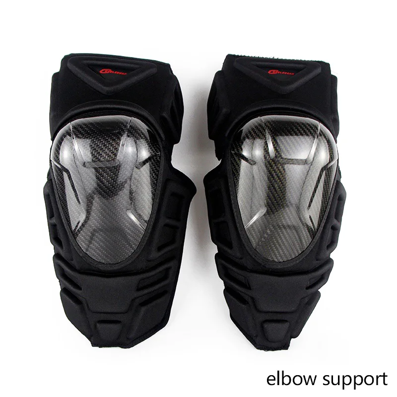 

Carbon Fibre Kneepad with Elbow Support Set for Motocycle Riding BHD2