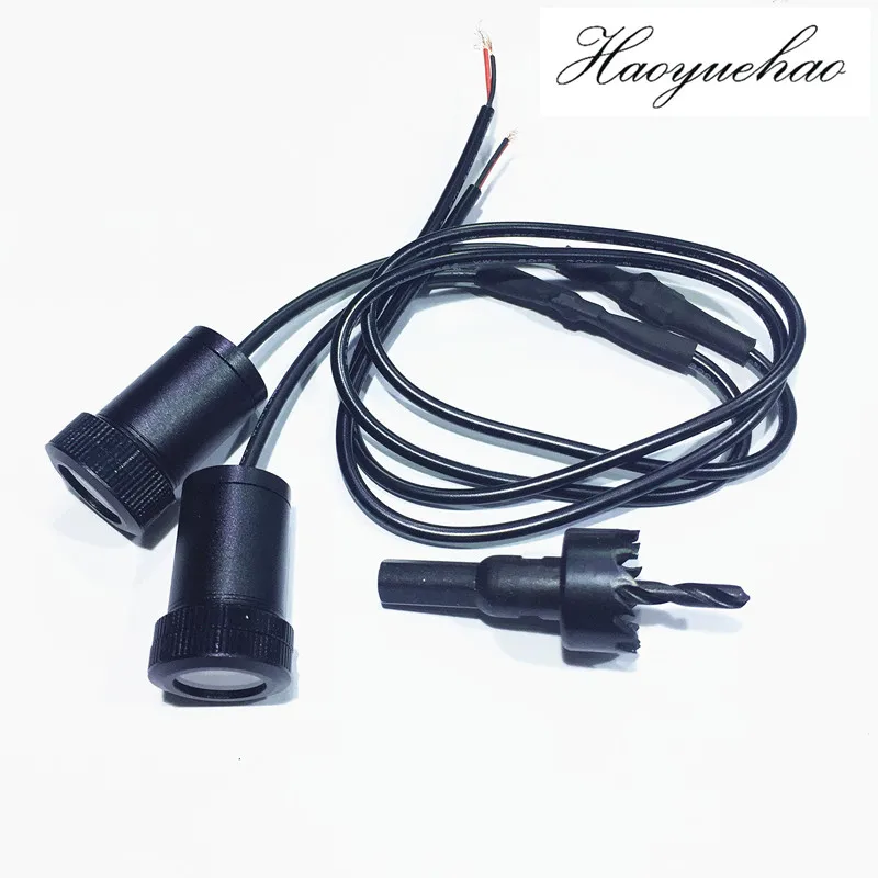 Haoyuehao 2X car LED door sign welcome light car laser sign projection light for Volkswagen  beetle touran kaidi bora