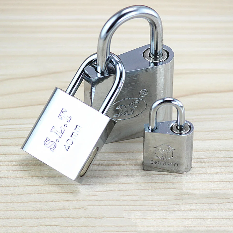Buy 1 pcs Super B Grade Padlocks Silver Color Portable