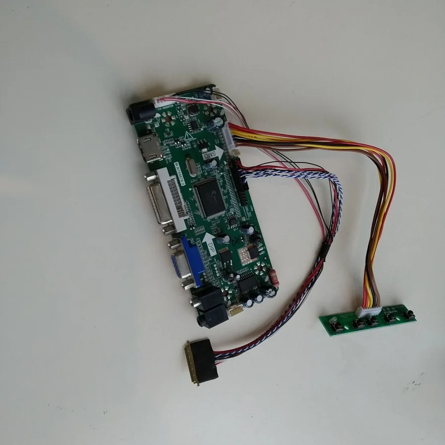 Для панели LP156WH4(TL)(D1)/(TL)(D2) 1366X768 15 6 &quotHDMI DVI VGA LED набор для платы ЖК-контроллер DIY |