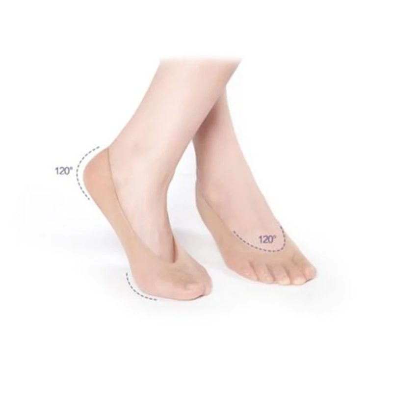 

10 Pairs New Comfortable Women Invisible Boat Socks Ballerina Loafer Footie Sock