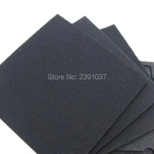 Новое поступление 48 шт. 50x50x1 см черная пена Антистатическая измельченная листовая пена упаковка пена для ЖК-дисплея защита перегородки ударопрочный