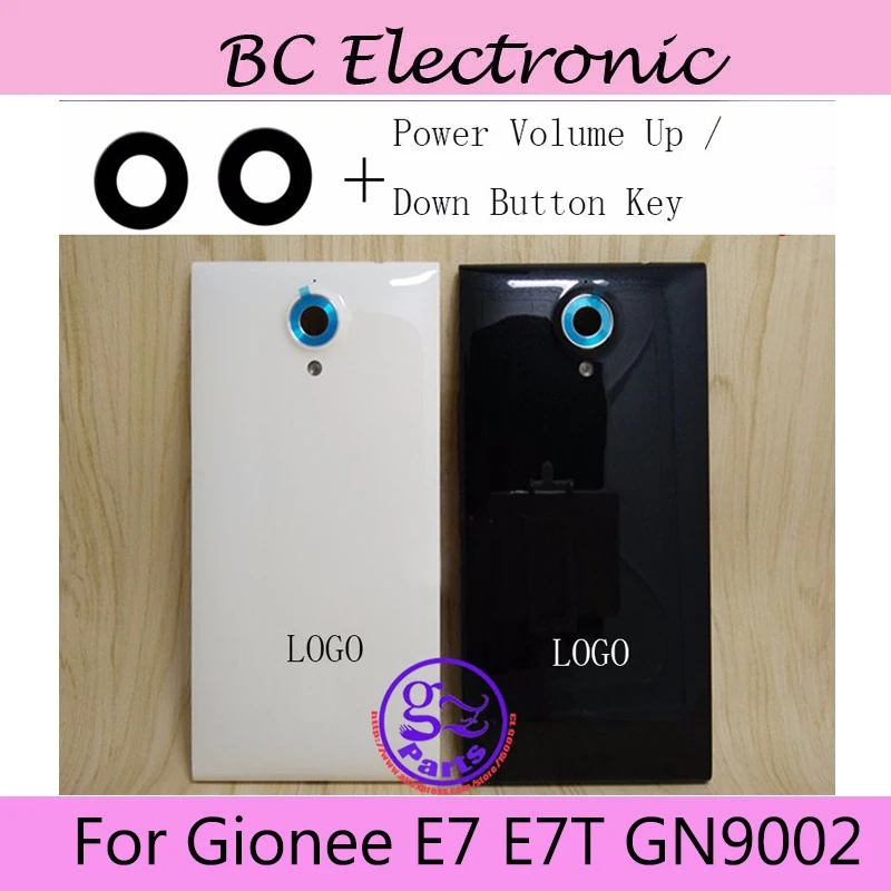 Back cover Battery Cover Case For Gionee Elife E7 GN9002 with power and volume buttons +camera lens test good |