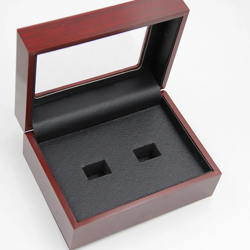 

customized 2/3/4/5/6/7 hole 2 to 7 baseball football and basketball man championship ring display box