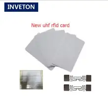 Бесконтактная умная uhf rfid ID карта ПВХ Материал печать логотипа 860-960 МГц для практичного/офиса/школы управления посещаемостью