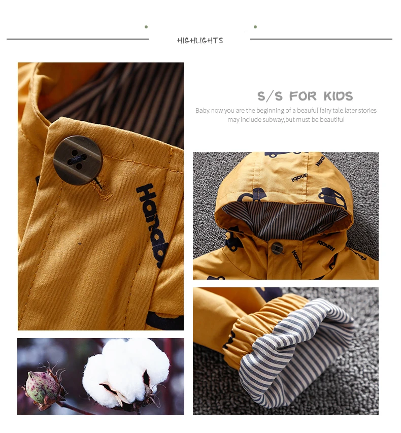 Liakhouskaya/Новинка года; весенняя куртка; куртка для мальчиков; топ с капюшоном; пальто с милым автомобилем; верхняя одежда; ветровка; пальто; одежда для маленьких детей