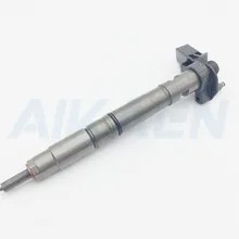 0445116011 original used 100% test fuel injector common rail injectors fit for 03L130277A 03L130277 VW AUDI SEAT SKODA 2.0 TDI