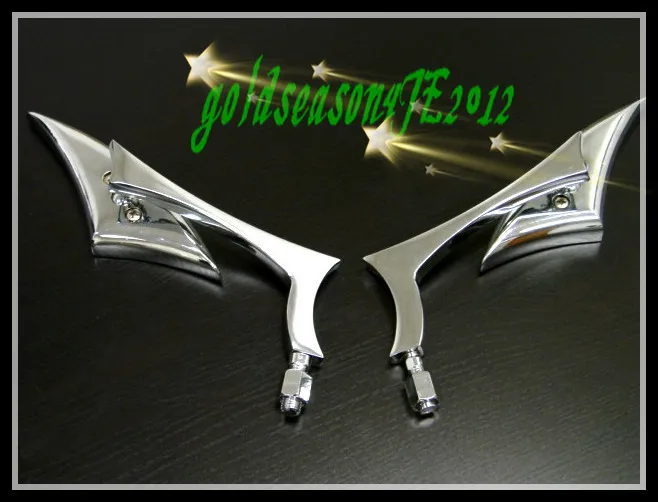 Копье Пользовательские хромированные зеркала для Yamaha Road Royal V Star V Max Warrior Cruiser