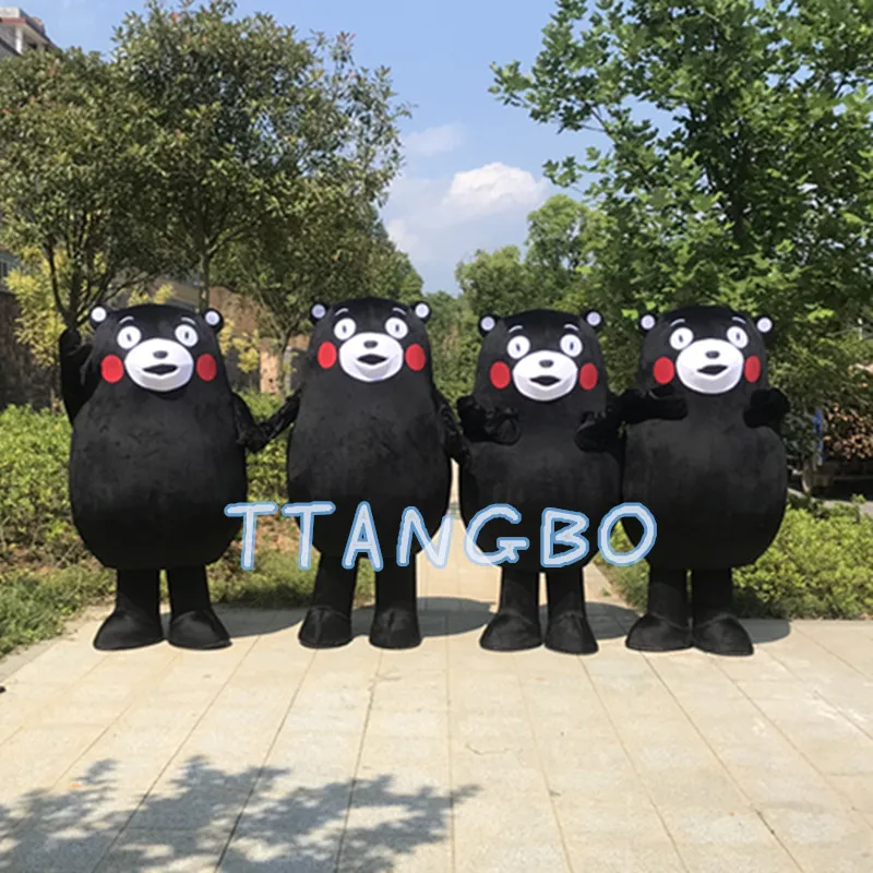 Новый высококачественный костюм талисман рилаккума Кумамон Медведь Аниме