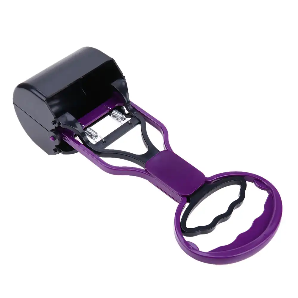 Pet Pooper Scooper с длинной ручкой захват, совок для уборки собачьих экскрементов для уборки животных отходы для собак щенков кошек отходы для уборки er инструменты для уборки на открытом воздухе - изображение