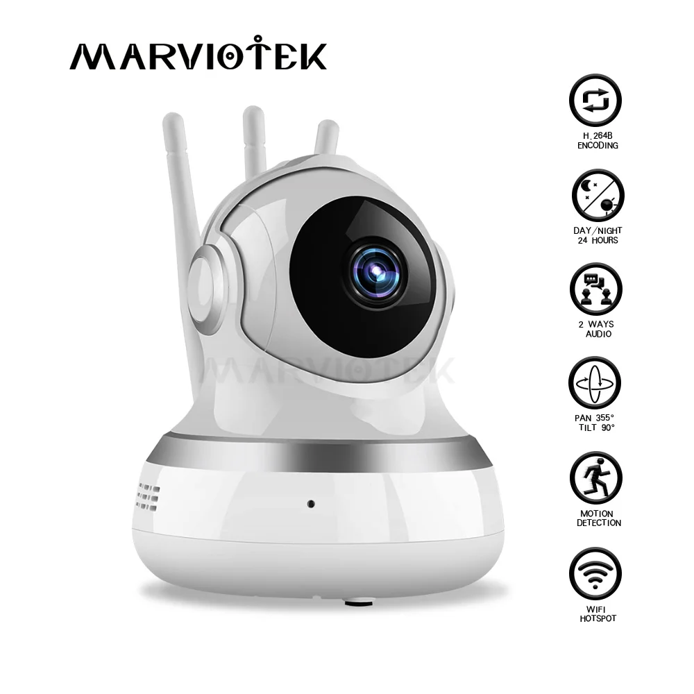 HD 1080 P Wi Fi ip камера 360 градусов вращение ночного видения сеть видеонаблюдения