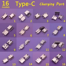 16 моделей высокоскоростной интерфейс передачи данных micro 3,1 usb USB-C USB 3,1 Тип c мама разъем SMT Тип c harging интерфейс