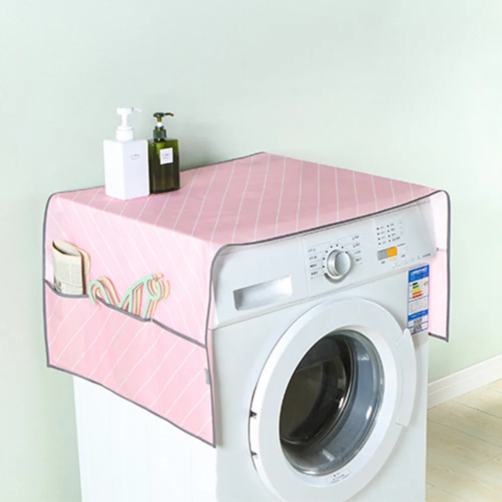 

House Washing Machine Dust Covers Waterproof Refrigerator Washer Lid Appliance Protector Coat Storage Case Organization