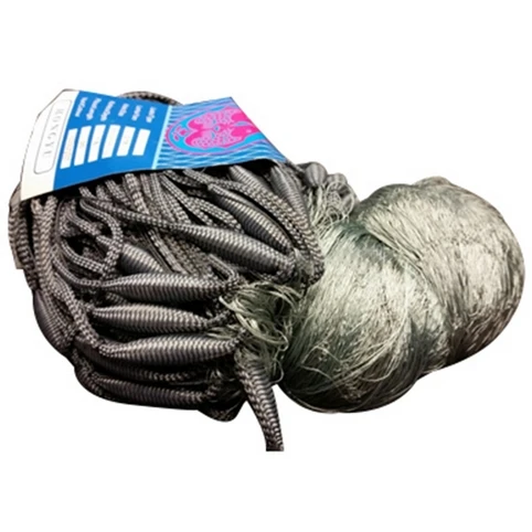 

3 layers Finland Gillnet size 1.8*(30 or 60) meter outdoor catch fishing net Multifilament nylon cast network