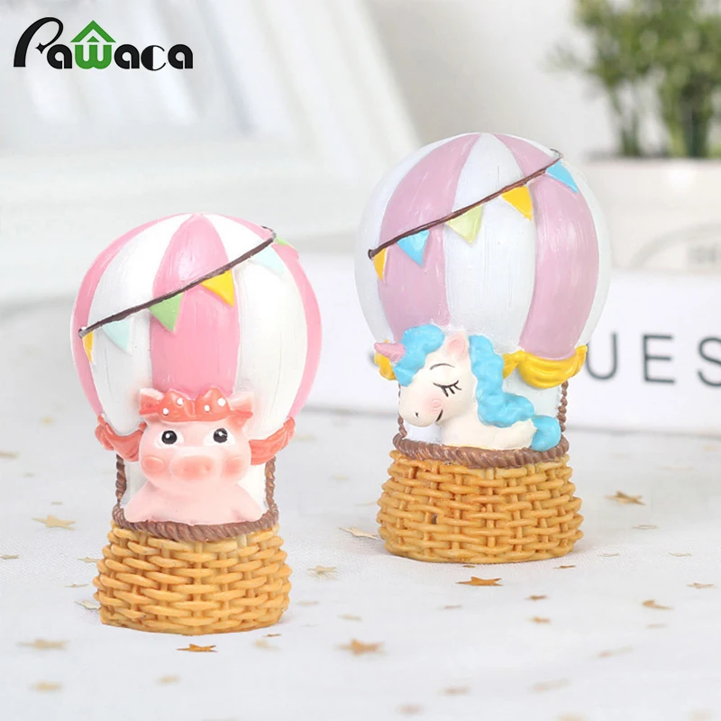 

Hot Air Balloon Cake Ornaments Cartoon Rabbit Wedding Birthday Party Supplies Kids Gift DIY Cake Baking Decoration Tool Craft