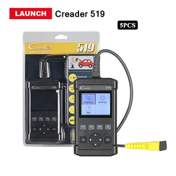 

5Pcs/lots DIY Launch CR519 obd2/eobd Code reader Scanner Read Vehicle Information Same as X431 CReader 5001 AL519 DHL free