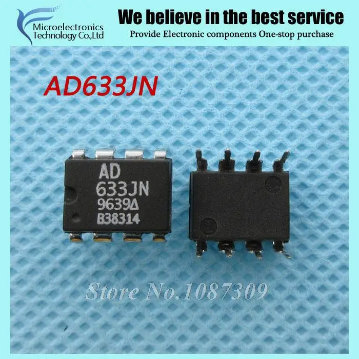 10 шт. Бесплатная доставка AD633JNZ AD633JN AD633 p четыре дороги 4 квадранта множитель 2% 1 мГц