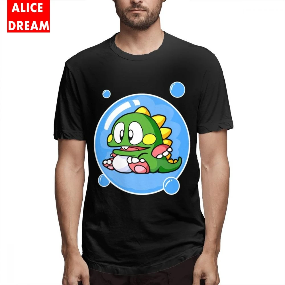 Мужская с круглым вырезом Bubble Bobble T Shirt Hipster T Shirt Чистый хлопок S-6XL большой размер Homme T Shirt Повседневная Новая футболки arrival Мужская с круглым вырезом Bubble Bobble T Shirt Hipster T Shirt Чистый хлопок S-6XL большой размер Homme T Shirt Повседневная Новая футболки arrival