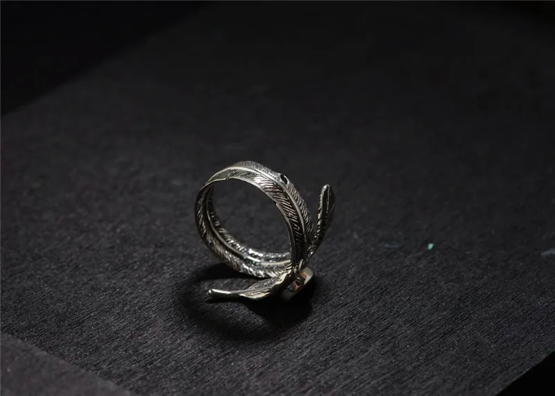 V. YA, черное кольцо с камнем оникс, 925 пробы, серебряное, для мужчин, регулируемое, тайское, серебряное, ювелирное изделие, вечерние, рождественский подарок