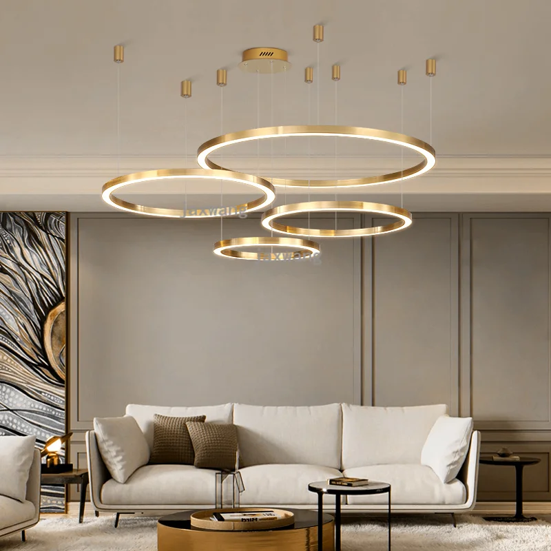 Postmodern Luxury Led Pendant Lamp Lights Hanging Lamp Hanglamp Light Fixture Modern Hanging Ceiling Lamps Chandelier Lighting