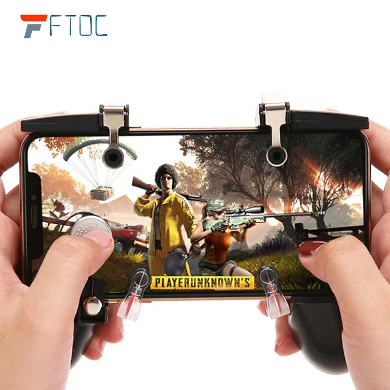 Мобильный телефон PUBG игры L1R1 триггер пожарная Кнопка геймпад ручка шутер игра
