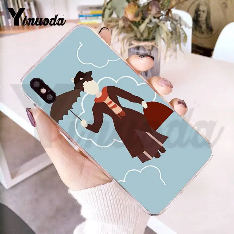 Yinuoda Mary Poppins Coque Shell аксессуары для телефонов Чехол для iPhone 8 7 6 6S Plus X 10 5 5S SE XS MAX XR11 11pro 11promax