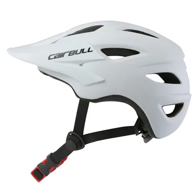Новинка, CAIRBULL, ультралегкий велосипедный шлем, цельный, литой шлем, велосипедный шлем, защитная шапка для езды на велосипеде, MTB, дорожный шлем - Цвет: White (55-61CM)