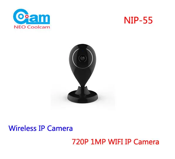 

COOLCAM NIP-55 Wireless IP Camera 1.0M,720P Wifi Camera 3.6mm lens, Smart Camera P2P Network Baby Monitor Home Serveillance