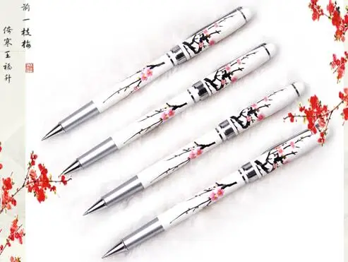 

Hoting new! Pen with plum blossom ! promotion metal pen 9429F gift /office/business /ad pen/company logo/ball point pen
