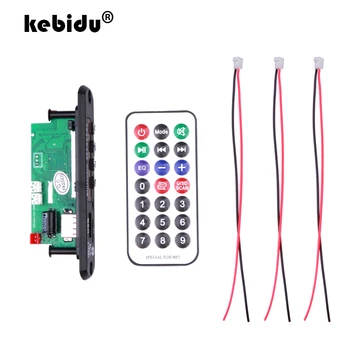 

Car Bluetooth5.0 MP3 Decoding Board Module 5-12V Wireless Car USB MP3 Player SD Card Slot /USB/FM/ Remote Decoding Board Module