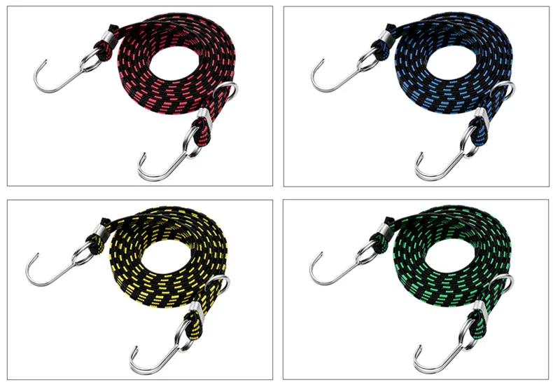 Best High-Quality Elastic Rope Motorcycle Bicycle Tied Rope Bandage Baggage Wrapped Belt Wrapped In Binding Luggage Lashing 5 Colors 15 Best High-Quality Elastic Rope Motorcycle Bicycle Tied Rope Bandage Baggage Wrapped Belt Wrapped In Binding Luggage Lashing 5 Colors 15