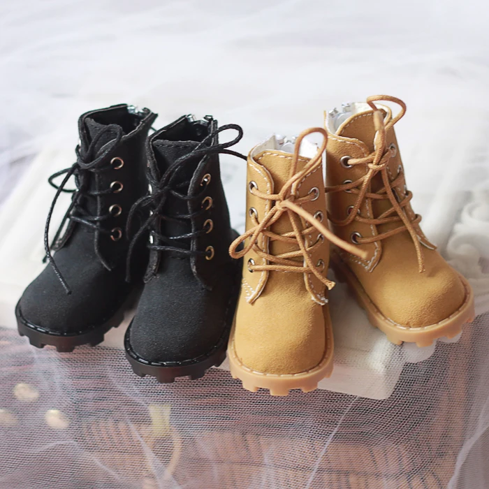 NEW 1/3 1/4 1/6 BJD SD MSD YOSD Doll Shoes Brown / Black Handsome Fashion Doll shoes js 081 bjd shoes pu shoes sd msd doll shoe factory sales directly