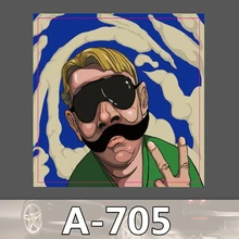 A-705 Hübscher Guy Wasserdichte Kühle DIY Aufkleber Für Laptop Gepäck Skateboard Kühlschrank Auto Graffiti Cartoon Aufkleber