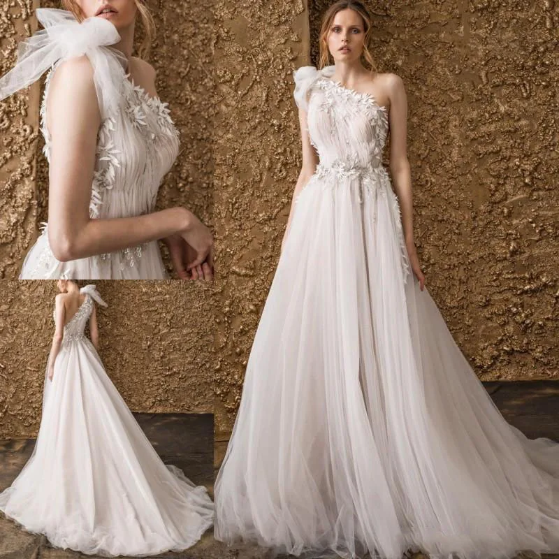 Wedding Dress Lace Bridal Dresses Beach Wedding Gown A line Bridal Gown with Belt