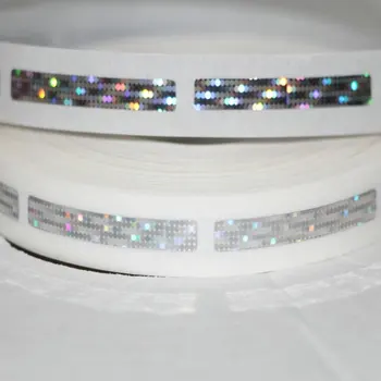 

High Quality Scratch Off Sticker 1000Pcs 5*32mm Laser Color Blank For Secret Code Cover Home Game Wedding