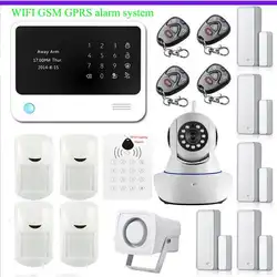 Wi-Fi gsm сигнализация G90B плюс gsm Wi-Fi Умный дом сигнализация APP управления разные языки охранной сигнализации дома приложение управления